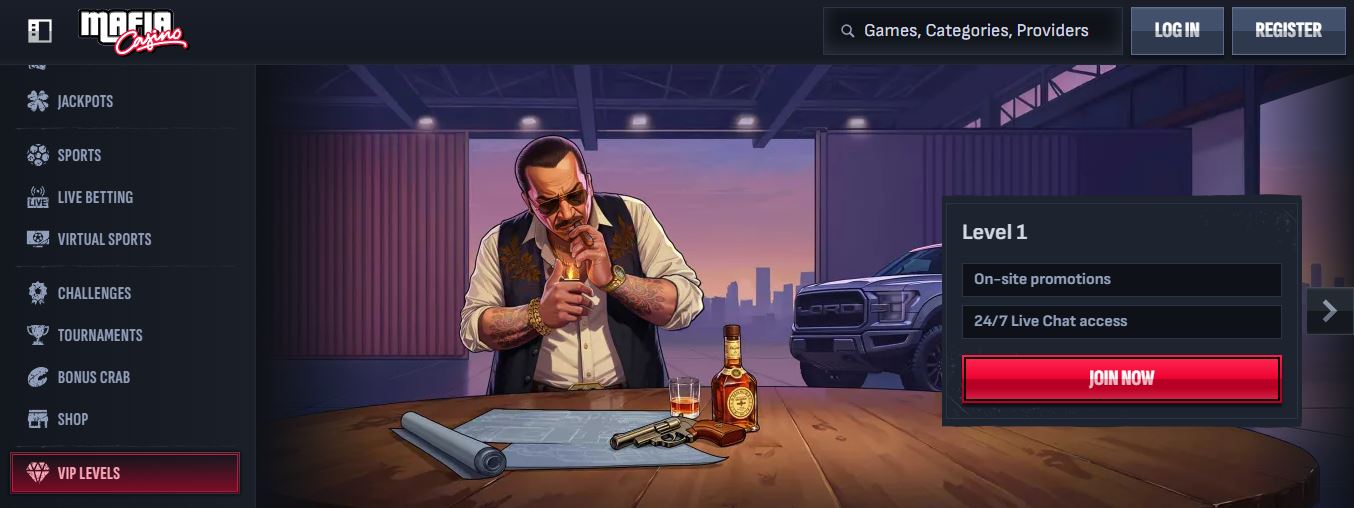 Mafia Casino Online España El Nuevo Estilo de Jugar